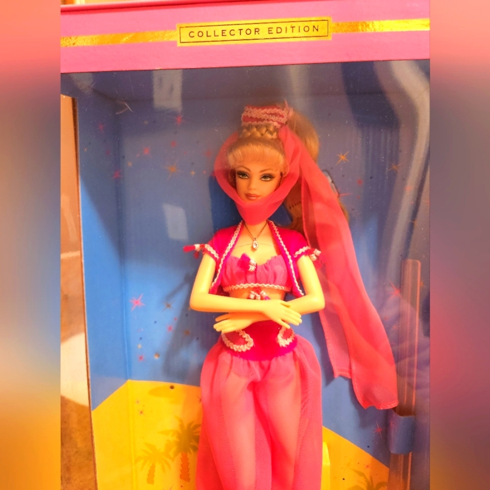 SOLD I dream of Jeannie Barbie Mattel collectible new in box - Picture 2 of 9
